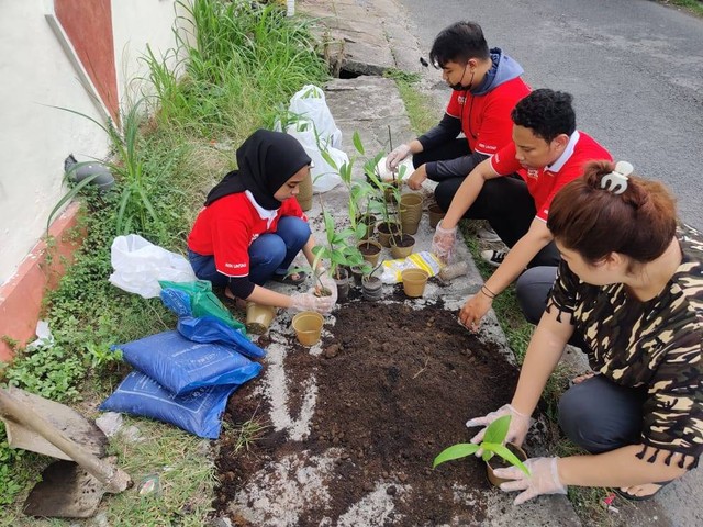 KKN UNTAG : Media Sosial Sebagai Sarana Informasi Seputar Tanaman Herbal